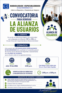 Imagen de convocatoria Alianza de Usuarios